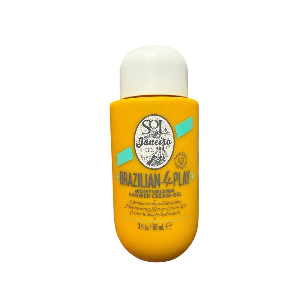 Sol de Janeiro Brazilian 4 Play Moisturizing Shower Cream-Gel 4 oz sealed